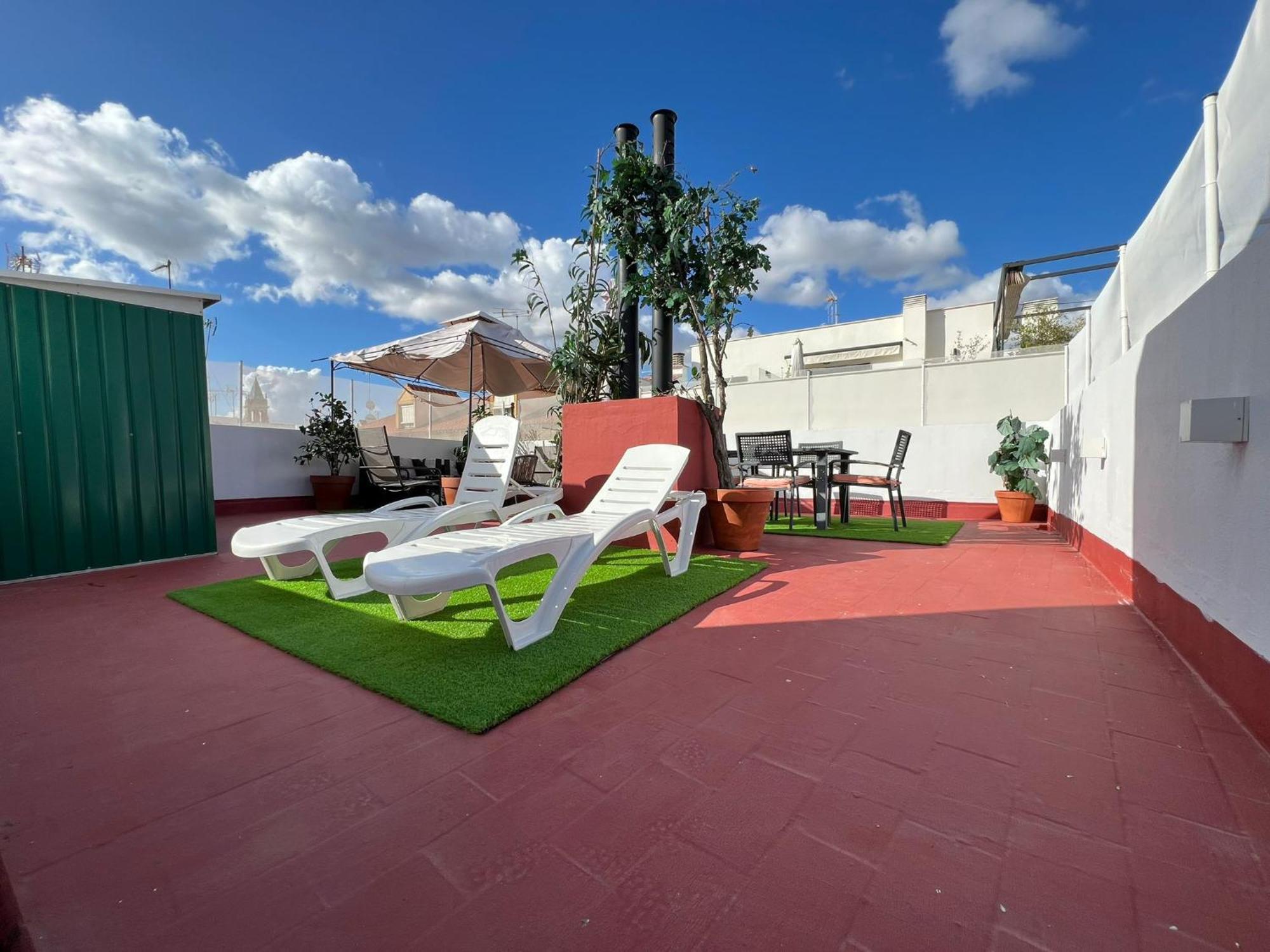 Penthouse Con Terraza- 2D 2B- Triana Sevilha Exterior foto