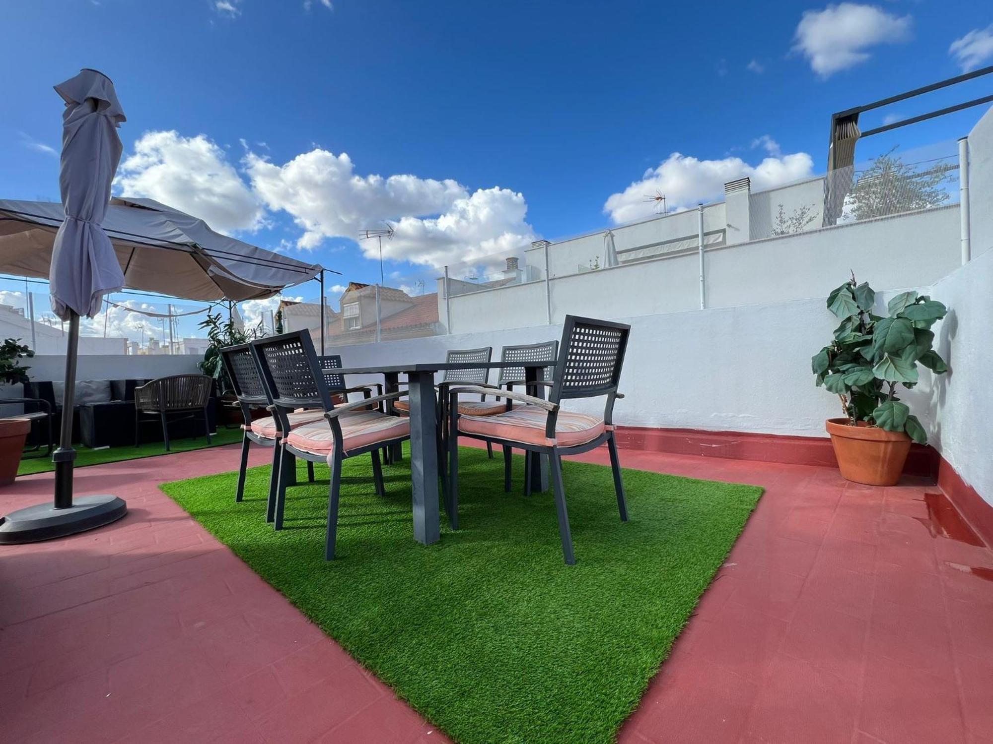 Penthouse Con Terraza- 2D 2B- Triana Sevilha Exterior foto