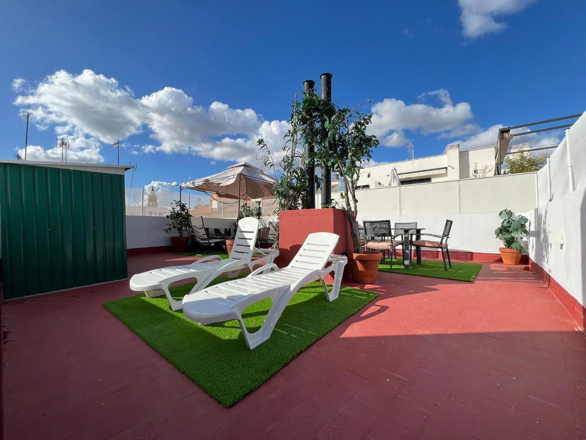 Penthouse Con Terraza- 2D 2B- Triana Sevilha Exterior foto